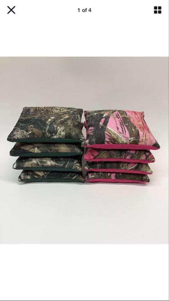 Pink and Green Camo